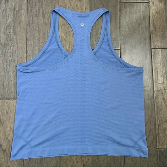 Lululemon Swiftly Tech Racerback Tank Top 2.0 *Waist Length Oasis Blue - Picture 2 of 7